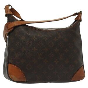 Authentic LOUIS VUITTON Monogram Boulogne 30 Shoulder Bag M51265 LV